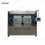 Mașină de umplere automată a sticlelor de sticlă spumoasă liniară lichidă