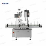 Mașină de acoperire automată rotativă a sticlelor din plastic pentru linia de umplere