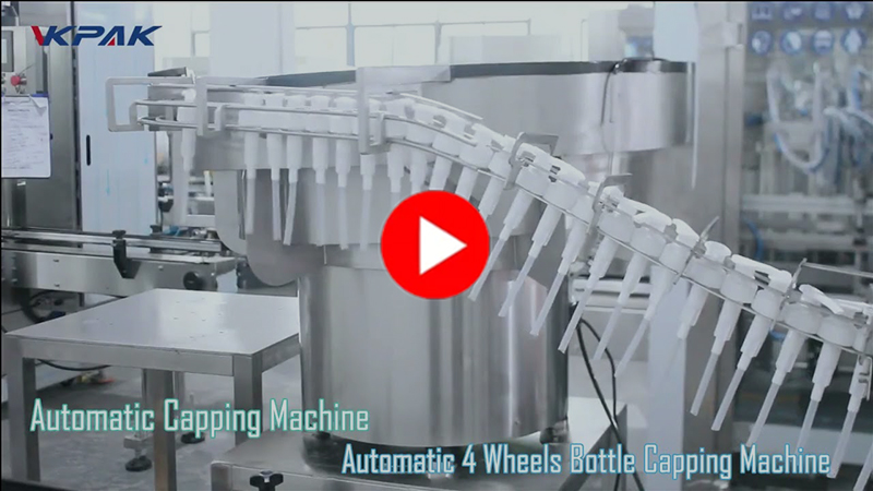 Linie de umplere pentru șampon, gel de duș