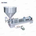 Mașină de umplere completă cu pastă lichidă pneumatică pentru loțiune de cremă cosmetică