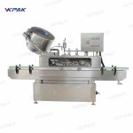 Borcan de sticlă Twist-Off Mașină de acoperire cu vid Echipament pentru capac cu abur