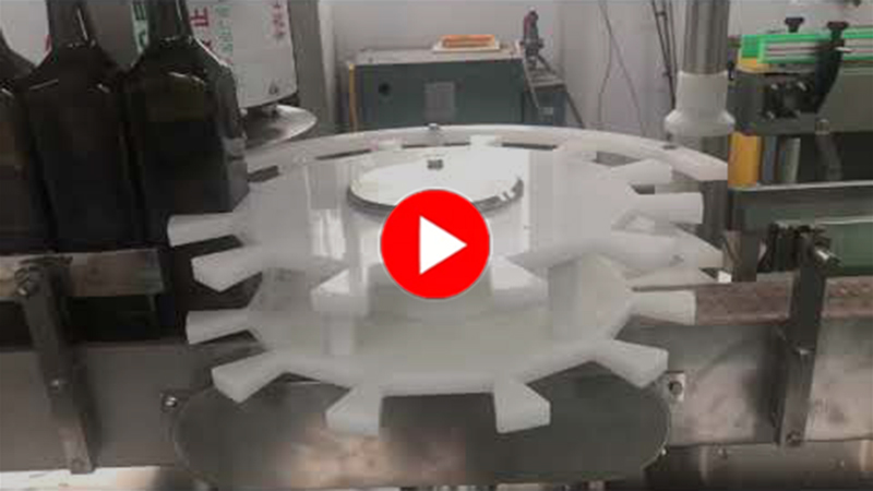 Linie de umplere cu ulei de măsline