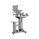 Mașină de umplere pentru amestecarea sosului de ardei cu duze duble semi-automate