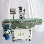 Mașină automată de etichetare cu autocolante pentru ruj pentru balsam de buze cosmetice