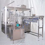 Mașină de acoperire automată de umplere a sucului de lapte de soia