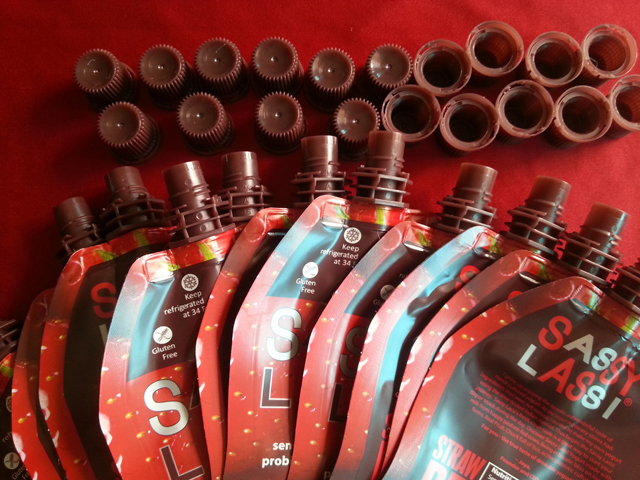 gust senzațional, iaurt probiotic cu căpșuni 