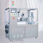 Mașină de etanșare cu ultrasunete de umplere cu pompă de ceramică a tuburilor de bandă automată