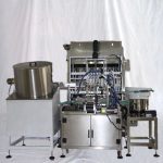 Ulei monobloc pentru îngrijirea părului, mașină de umplere și acoperire prin presare a sticlelor mici