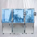 Mașină de acoperire a ansamblului de seringi pre-umplute farmaceutice