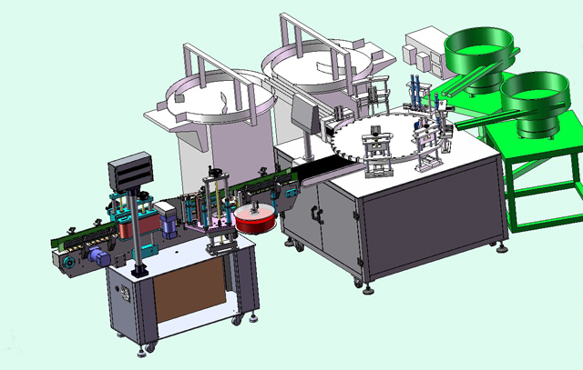Diagrama întreagă pentru umplerea cu ulei esențial
