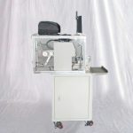 Mașină de etichetat pliabilă cu imprimare-aplicare a autocolantei semi-automată