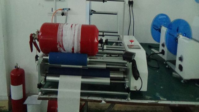 echipamente de etichetare pentru produse de stingere a incendiilor.