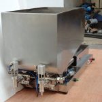 Mașină pneumatică de umplere a sosului de piper și gem de frișcă semi-automată