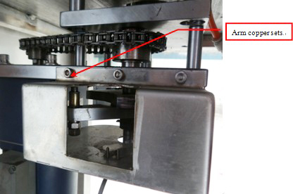 arm copper from capping screw capper equipment braț seturi de cupru de la mașină de acoperire.jpg